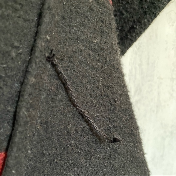 American Rag western style vest, Small, tie waist, wool blend, 4 front pockets - Picture 12 of 13